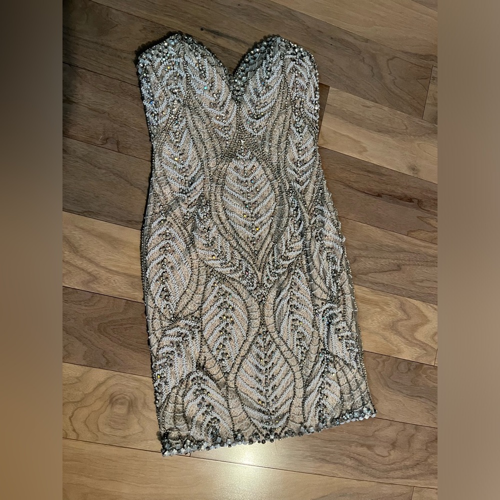 Terani sequence short dress no